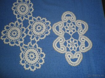 vyšívané a hačk obrusy  cibulak závesy zaclony - 8