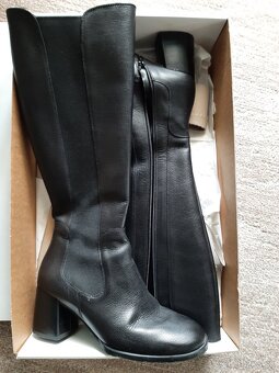 Kožené zateplené čižmy Rieker vel.39 - 8