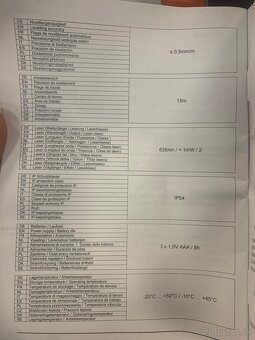 Univerzálny multičiarový laser Nedo Cube 460869 - 8