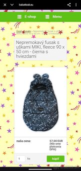 Nepremokavý fusak nový - 8