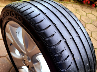 alu R17 5x112 orig. Škoda Octávia II + VW Golf, Seat leon - 8
