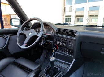 BMW E30 325i CABRIO MTECHNIK 1, SAMOSVOR, NOVE STK, BILE SPZ - 8