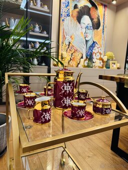 Luxusná porcelánová súprava – Valaska Belá Czechoslovakia - 8