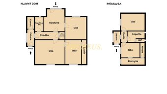 NA PREDAJ RODINNÝ DOM S PRÍSTAVBOU MALACKY, HVIEZDOSLAVOVA - 8