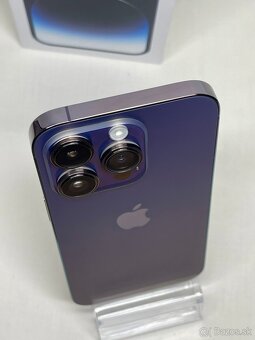 Apple iPhone 14 Pro 128GB Deep Purple - 100% Zdravie batérie - 8