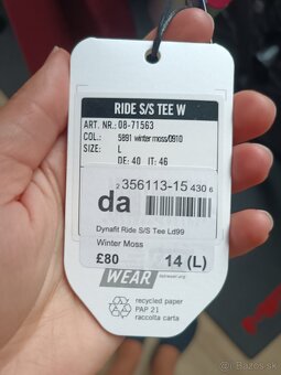 Dynafit Ride Beet Dámske Funkčné Cyklo Tričko - 8