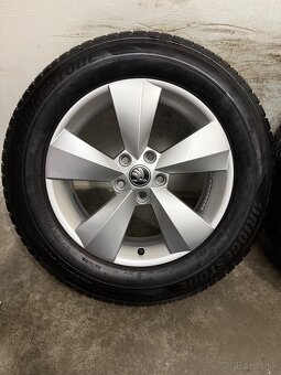 Zimná sada Škoda Nanuq 5x112 R17 , 215/65/17 - Kodiaq Tiguan - 8