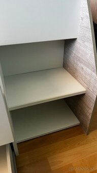 Detská posteľ s písacím stolom a ukladacím priestorom - 8