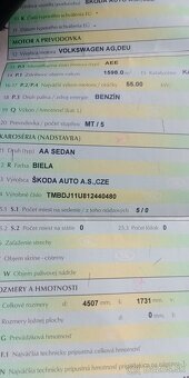 Škoda Octavia 1.6 benzin - 8