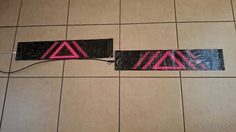 2x Led oci na kamion / Truck Devil Eye LED Matrix panel - 8