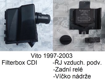 Vito W638-Věci motor/Palivová soustava/Řídící jed - 8
