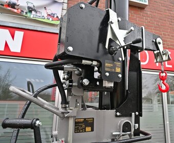 Štiepačka za traktor + elektromotor JANSEN TS-30K 30 ton - 8