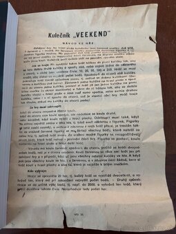 Retro detsky kulecnik VIKEND - 8