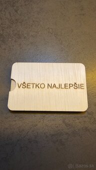 Drevené obálky na peniaze - 8