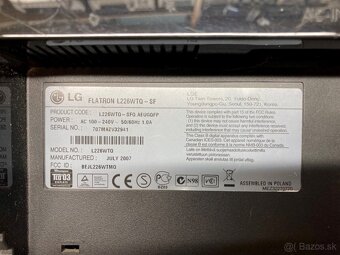 Monitor LG Flatron Wide L226WTQ-SF - 8