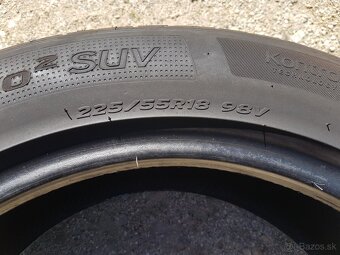 225/55 r18 letné pneumatiky 4ks Hankook - 8