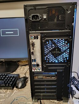 Nové herné PC AMD 8jadro, RTX3050 8GB, wi-fi, bluetooth - 8