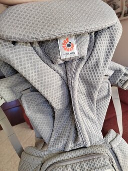 Nosič ERGOBABY - OMNI DELUXE Mesh - Pearl Grey - NOVÝ - 8