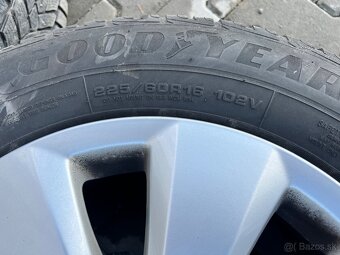 AUDI Elektróny 5x112 R16 ZIMNÉ PNEU 225/60 R16 - 8