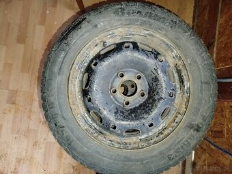 Plechové disky s pneumatikami na fabia 1 165/70 R14 - 8