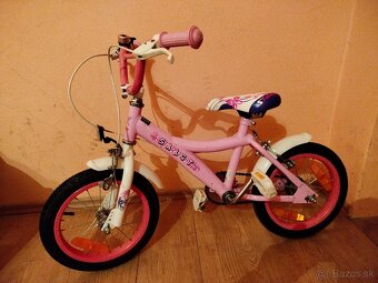 Detský bicykel 14 ružový - 8