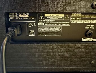 Vox 100W Hlava ADVT Valvetronix - 8