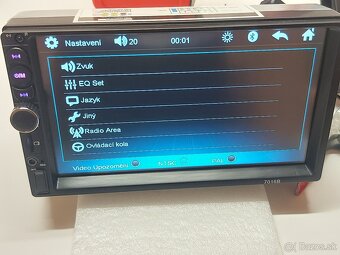 2DIN AUTORADIO -7" Dotykové-4x60W - /BT/USB/SD/AUX - MENU C - 8