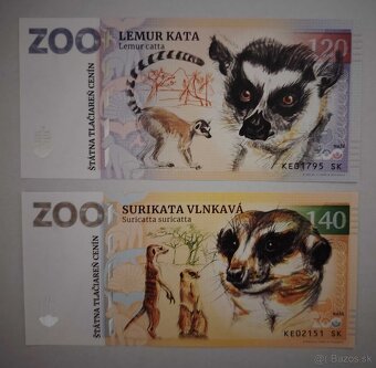 ZOOlar - pamätná suvenírová bankovka SK-CZ-PL ZOO - 8