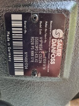 Predám jednotky Sauer danfoss 90L130 a H1P 165R - 8