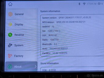Autorádio 8GB/128GB - VW Golf 5 - 8
