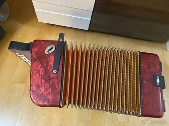 Heligonka Harmonika Hohner Corso CF 3hlas Začiatočník - 8