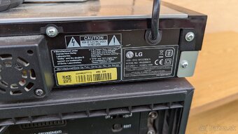 VHS recorder Panasonic; DVD recorder s HDD LG - 8