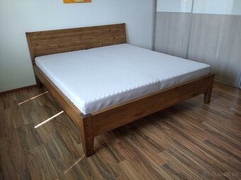 Dubová manželská posteľ Hugo, cena od 700€ - 8
