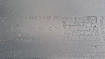 Zadný nárazník Mercedes E , A 213 885 00 25 - 8