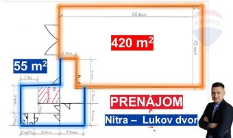 Prenájom haly 420 m² , Lukov dvor - Nitra. - 8