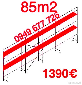 Predám lešenie kvalitne ,certifikované , pozink - 8