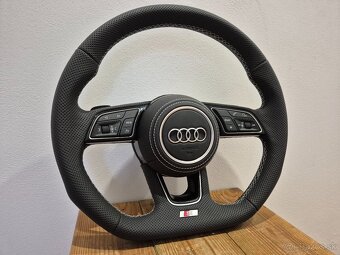 AUDI ŠPORTOVÝ VOLANT CELO-PERFOROVANÝ - 8