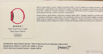 Apple Watch 7 - 45mm (Product Red) - 8