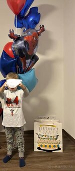 Nové veľké balóny Spiderman 78cm- sada AŽ 15/16 kusov - 8
