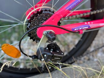 Ružový CTM Ellie 20” – krásny detský bicykel - TOP stav - 8