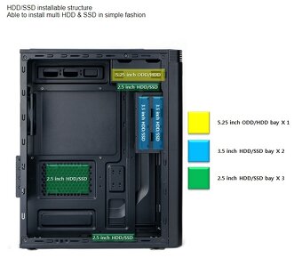 Pc bedna ZALMAN T5 - 8