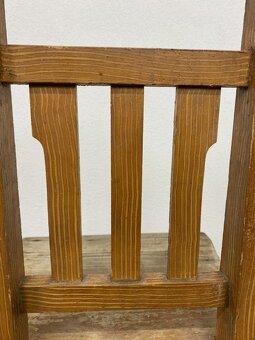 Ľudové stoličky set 4ks - 8