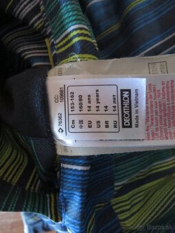 Zimná teplá obojstranná bunda - WEDZE - 146/152 - 8