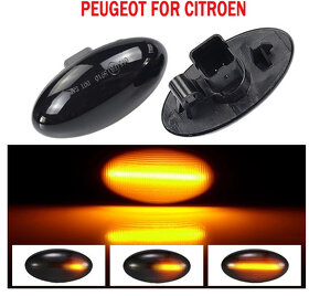 Dynamické LED smerovky Citroen & Peugeot - 8