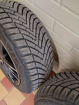 Disky Dezent R16 5x114,3+zimné pneu Vredestein 205/55+TPMS - 8