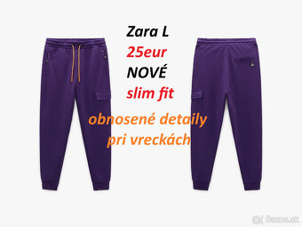 Tepláky Reebok, Teplákové kapsáče Zara - 8