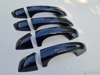 ČIERNE krytky klučiek - ŠKODA  VOLKSWAGEN  SEAT - 8