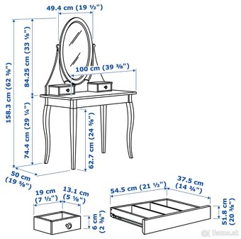 Kozmetický stolík - 8