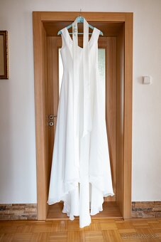 Svadobné šaty zn. Bianco Evento - 8