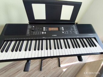 Predám digital keyboard YAMAHA PSR-E363 - 8